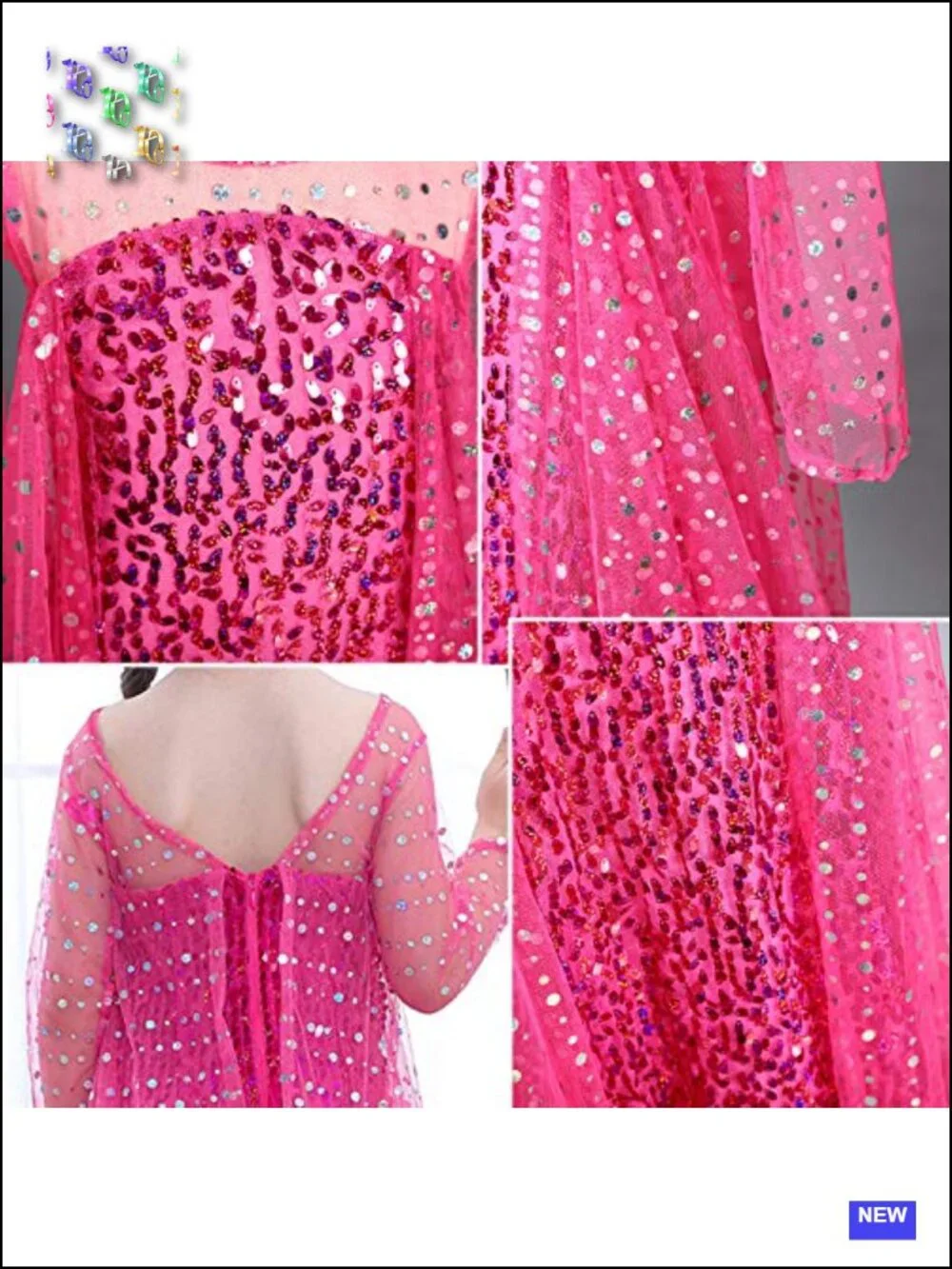 Girls Princess Dress Costume with Long Cape Tiara Wand Gloves